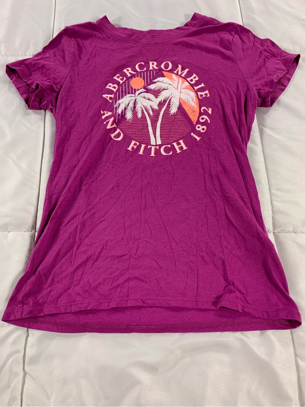 Pre loved ABERCROMBIE & FITCH shirt girls size 13/14